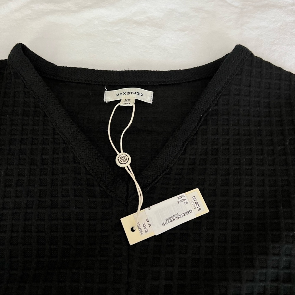 Soft waffle weave Max Studio dress